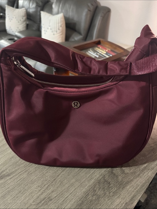 lululemon athletica Handbags - lululemon athletica Maroon Crescent Shoulder Bag